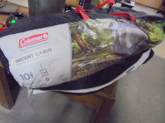 Coleman Instant Cabin 10 Person Tent