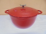 Pioneer Woman Porcelain Over Cast Iron Dutch Oven