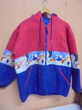 Ladies Quilts & More Quilted Peanuts Hooded Coat