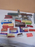 Large Group of Assorted Staplers & Staples