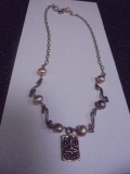 Vintage Ladies Sterling Silver Necklace
