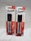 Sharpie Extra Fine Tip Markers. Qty 2- 2 Packs.