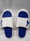 Blue and White sandal, size 44-45