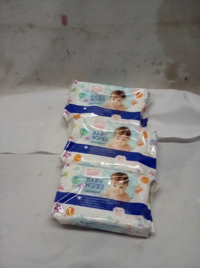 Parent’s Select Baby Wipes Qty. 3 Packs of 80
