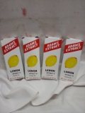 Adams Lemon Extract. Qty 4- 1.5 fl oz Bottles.