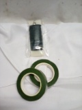 Green plant wire & Wrapping Tape.