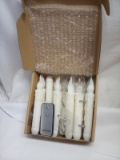Qty. 12 Battery Operated Remote Control Candles 7” each