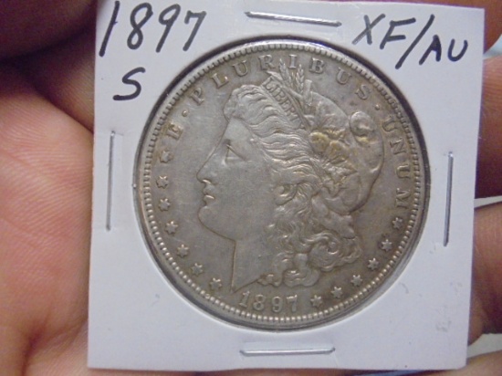 1897 S Mint Morgan Silver Dollar