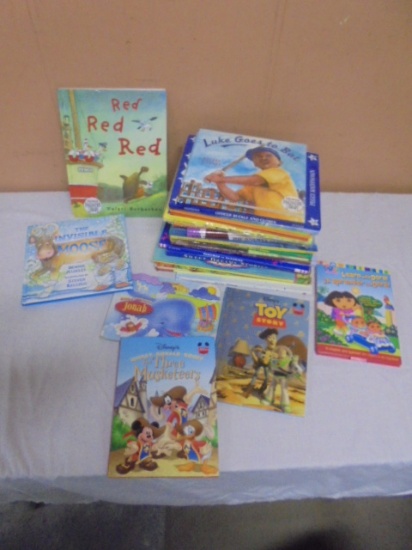Large Group of Children's Books