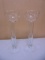Set of 2 Heritage Crystal Floating Candle Holders