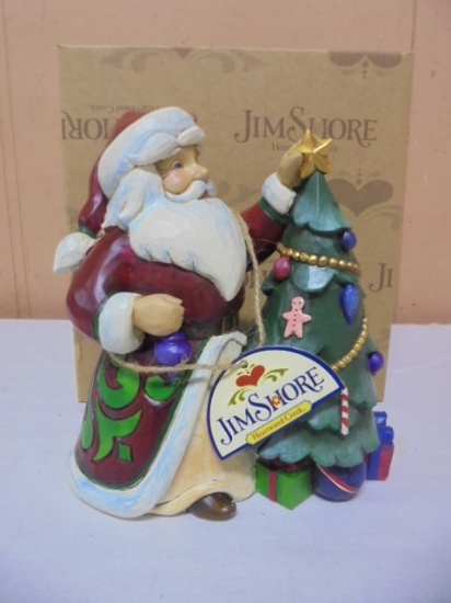 Jim Shore Heartwood Creek "Trimmed in Tradition" Statue