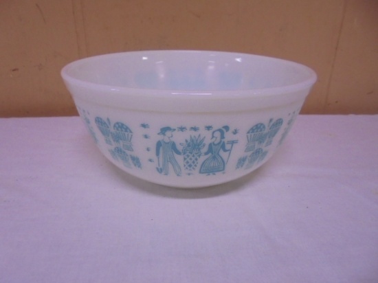 Vintage 2.5qt Pyrex Amish Butterprint  Mixing Bowl
