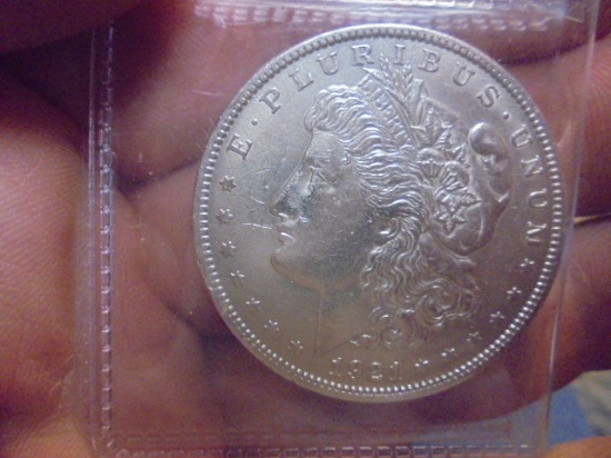 1921 Morgan Silver Dollar