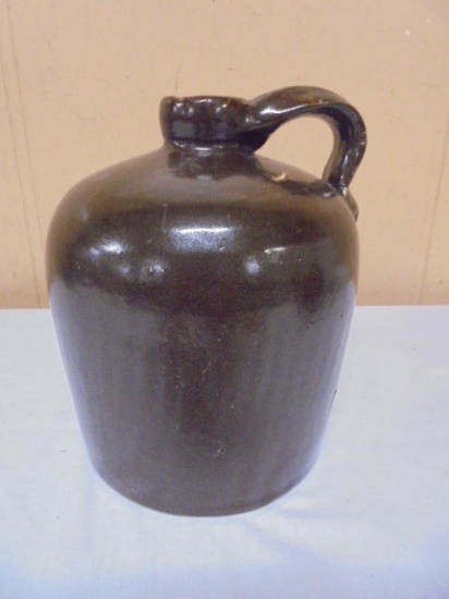 Vintage Brown Crock Jug