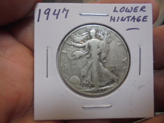 1947 Silver Walking Liberty Half Dollar