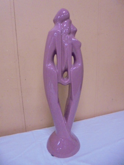 Haeger Modern Pottery Rendezvous Lovers Man & Man & Woman Sculpture