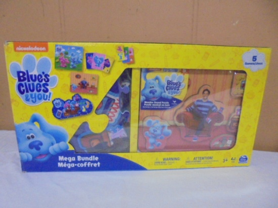 Blue's Clues & You 5 Game & Puzzle Mega Bundle