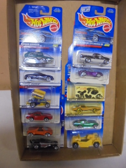 Group of 12 Assorted Hotwheels Vehicles