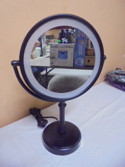 Lighted Magnifying Make-Up Mirror