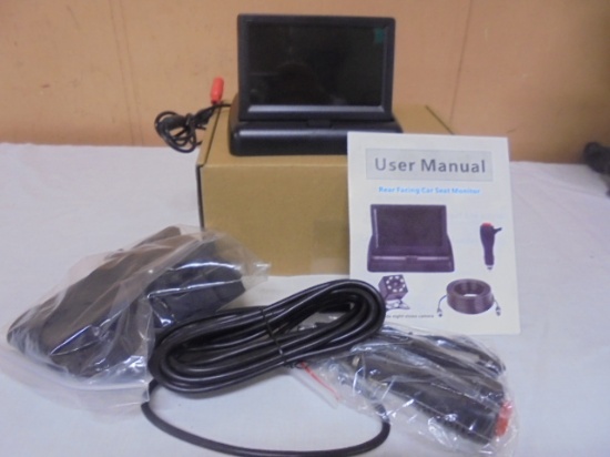 Rear Facing Car Seat Monitor