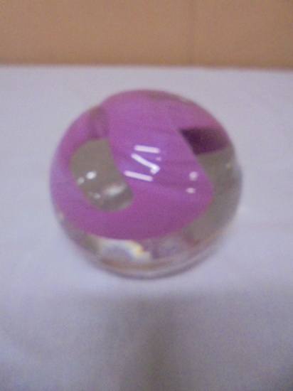 Beautiful Art Glass Paperweight