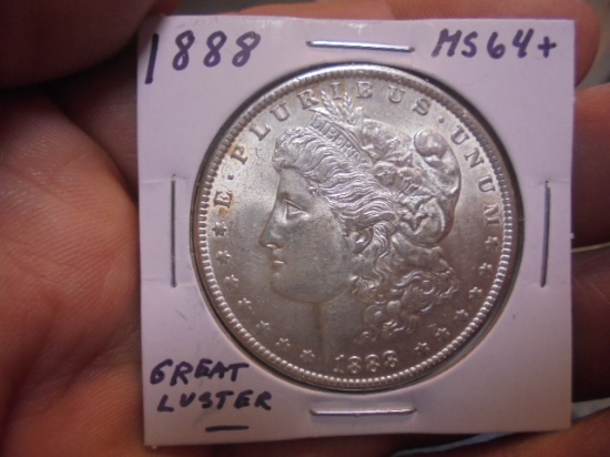 1888 Morgan Silver Dollar