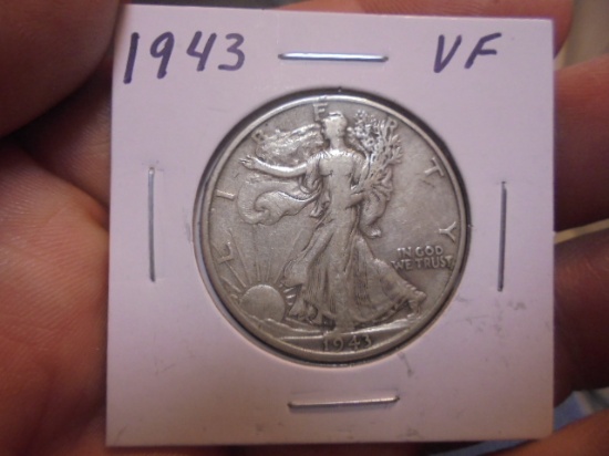 1943 Silver Walking Liberty Half Dollar