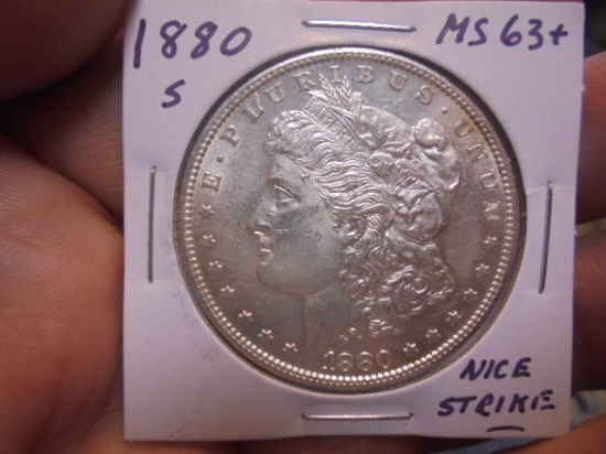 1880 Smint Morgan Silver Dollar