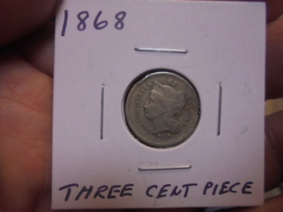 1868 Three Cent Piece