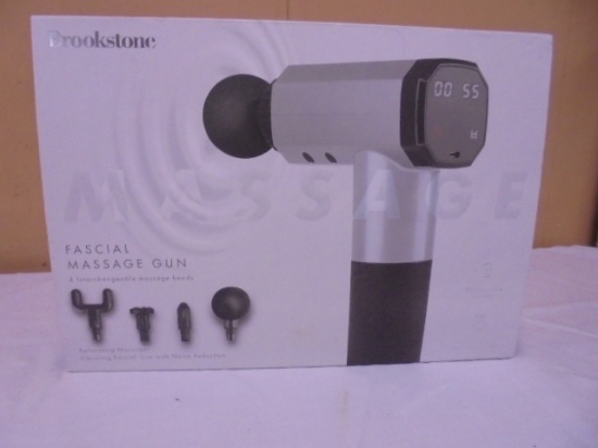 Brookstone Facial Massage Gun