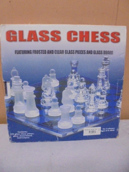 Glass Ches Set
