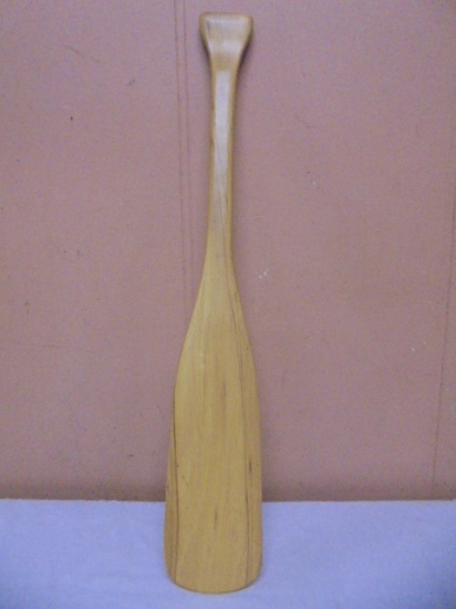 Wooden Canoe Paddle
