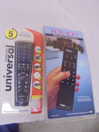 2 Brand New Universal Remote Controls