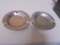 2 Vintage Metal GM Advertisement Ashtrays