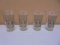 Set of 4 Vintage Coca-Cola Glasses