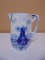 Vintaeg Flow Blue Pitcher