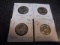 (2) 1976 D Mint & (2) 1976 Bicentennial Washington Quarters