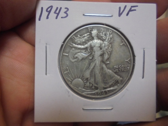 1943 Silver Walking Liberty Half Dollar