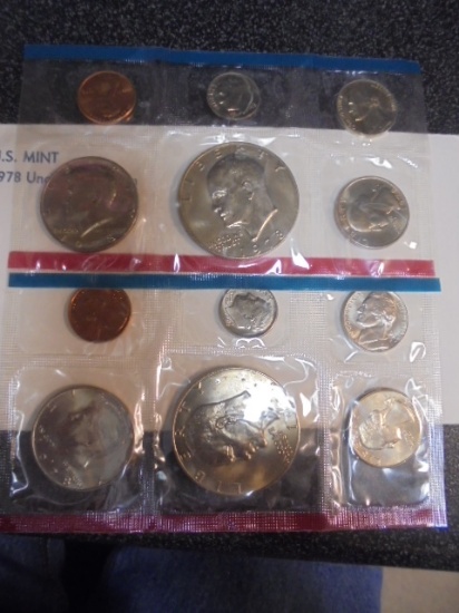 1978 US Mint Uncirculated Coin Set