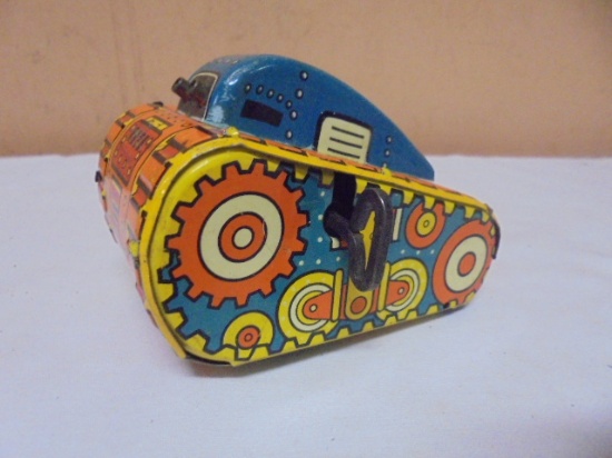 Vintage Marx Tin Litho Wind-Up Tank