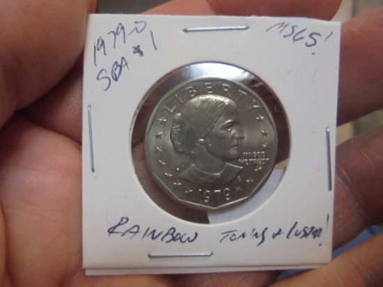 1979 D Mint Susan B Anthony Dollar Coin