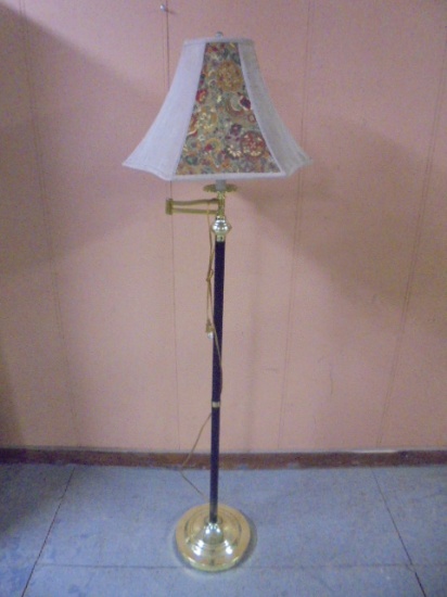 Beautiful Swing Arm Floor Lamp