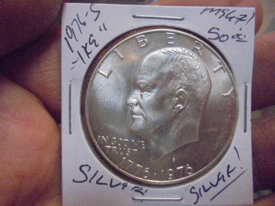 1976 S Mint Silver Bicentennial Eisenhower Dollar