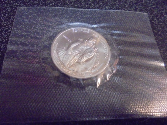 1982 Silver George Washington 250th Anniversary of Birthday Half Dollar