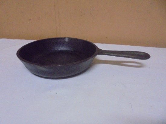 No.3 Made in USA 6 5/8in Cast Iron Skillet