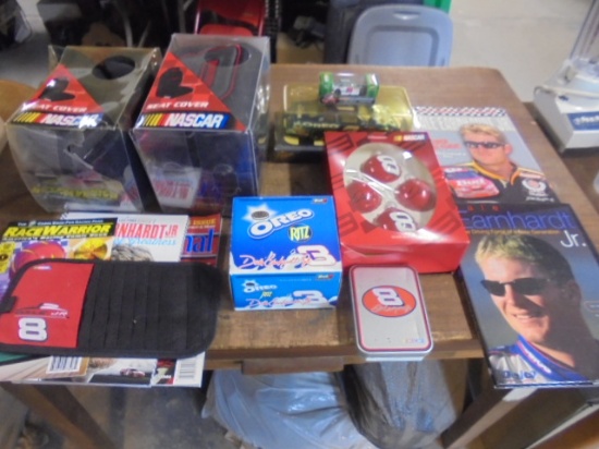 Large Group of Assorted Dale Earnhardt  Jr Collectibles