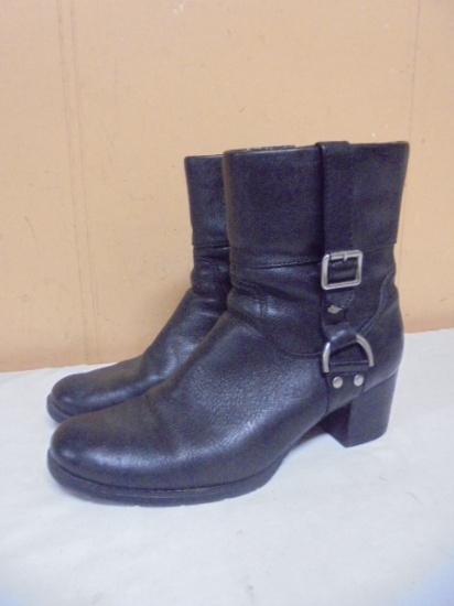 Like New Pair of Ladies Harley-Davidson Leather Boots