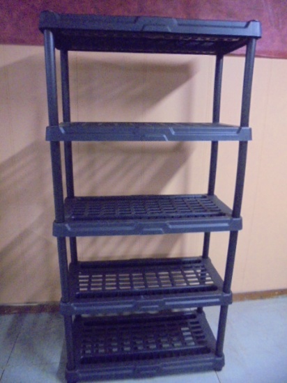 5 High Resin Storage Shelf