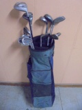 Set of Men's Right Hand Golf Clubs in Bag