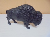 Vintage Cast Iron Buffalo Bank